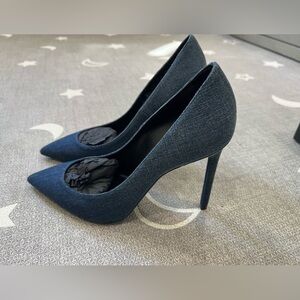 Denim Saint Laurent Pumps NIB 39/8